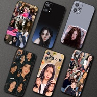 Fashionable soft black phone case for Realme V25 Q5 9 4G 9 Pro Plus 5G SX21 jisoo caseg