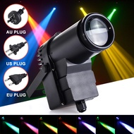 RGBW DMX LED Stage Light AC110-240V Pinspot Light Beam Spotlight 6CH Professional DJ DISCO KTV Stage
