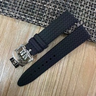 For Chopard Rubber Watch Strap Classic Racing 168511 Men Tire Tread Pattern Belt bracelet 21MM 23mm 