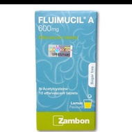 Fluimucil A 600mg Effervescent Tablet -10 Sachets (Exp 06/2021)