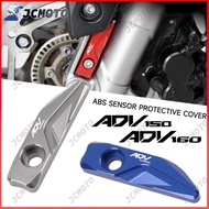 For Honda ADV 160/150 Accessories ABS Sensor Guard Before adv160 Front Wheels Sensor Cover Protector
