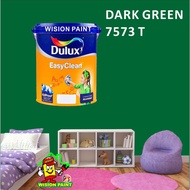 DARK GREEN 7573 T ( 5L ) ICI DULUX EASY CLEAN / EASYCLEAN INTERIOR PAINT