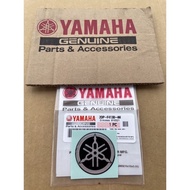 Yamaha NVX NMAX Y16ZR Y15ZR Exciter Mxking Sniper Emblem (Silver) 100% Original Yamaha Indonesia 🇮🇩 (1pcs)