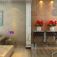 New 10x DIY Modern Acrylic Sticker Mirror Tile Wall Decal Home Top Ceiling Decor