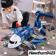 TEMI Big Airplane Car Toys Plane Toddler Play Boy Big Size Aeroplane Kid Toys Police Fire Engine Hel