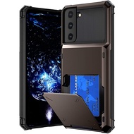 Ốp ví cho Samsung Galaxy S25 Ultra/S24 Ultra/S24 FE/S23 Ultra/S23 FE có khe cắm Ví đựng thẻ tín dụng