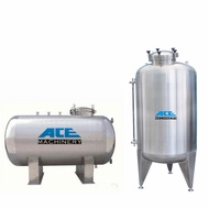 ☪Ace Food Grade 20 200 500 2000 Liter Gallon Storage Stainless Steel Water Honey Tank Price ☄☜QGB'