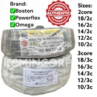 ♞,♘,♙Omega/Boston ROYAL CORD 18/2 16/2 14/2 12/2 10/2 2 core and 3 core