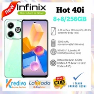 INFINIX HOT 40i NFC  ram 16+128 GB gaming prosesor GARANSI RESMI 1 TAHUN