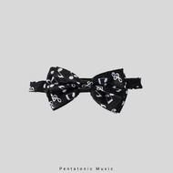 Black Music Bow Tie Black Music Bow Tie Block Not/