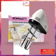 DO-C503 Automatic Hand Mixer / Cake Dough Mixer with 7 Automatic Speeds / Electric Hand Mixer