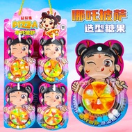 Nezha pizza candy fudge pp candy creative shape st Nezha pizza Candy fudge pp Candy creative shape S