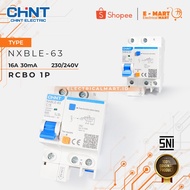 Chint RCBO RCCB ELCB NXBLE-32 1P 1phase 16A 25A 30mA Stun Protection