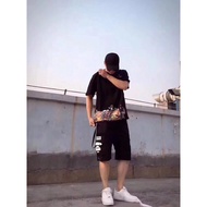 Evisu 18ss Evisu Night Walk Short Sleeve