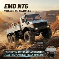 RC Car EMO NT6 6WD 6X6 RTR 1/10 RC Electric Remote Control Model Car Crawler Off-Road Car Adult Chil