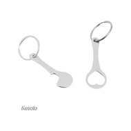 [Kesoto] Shopping Trolley Token Key Ring, Thickened, Versatile, Premium, Lightweight Key Ring, Bottl