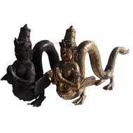 Miniatur Patung Pajang Nyi Blorong Jumbo Bahan Kuningan Sari Unik Dan Antik