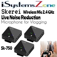 SKEREI SK-750 WIRELESS LAVALIER MICROPHONE PROFESIONAL VLOGGING