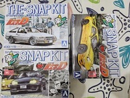 青島社  頭文字D  Initial D  模型車 AE86 GTR FD  3盒＄360 不散賣
