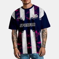3D printed T-shirt football sports shirt men's breathable football T-shirt