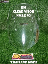 BM WINDSHIELD CLEAR VISOR FOR NMAX V1 / NMAX V2 / PCX 160 ORIG THAILAND MADE