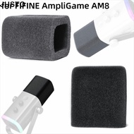 JUSTO 1pcs Microphone Muff, Noise Reduction Flocked Sponge Foam Mic Windscreen Cover, Windproof Repl