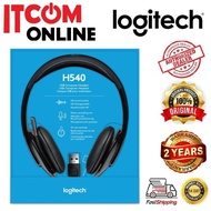 LOGITECH H540 USB HEADSET (981-000482) BLACK