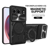 Casing for OnePlus Nord 4 5G One Plus 1+Nord4 CPH2663 Phone Case Slide Camera Car Mount Magnetic Hol
