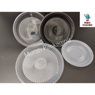 (CTN) Jishan PP Plate/Disposable Plastic Plate/Kenduri Catering Party Buffet Plate/Pinggan Plastik