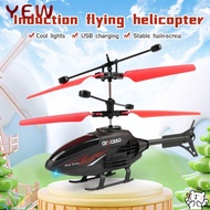 YYE Remote Control Plane, Rechargeable Gesture Control RC Helicopters, Boys Gift Black Mini Plastic 