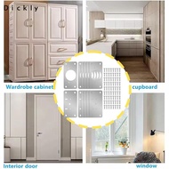 [Dickly] 12pcs Hinge Repair Plate with Metal Screw, Installable Hinge Repair Kit,