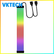 [Vktech] 5V 3Pin PC RGB GPU Cable 8/24PIN Motherboard Power Extension Cable ARGB Motherboard Cable f