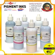 4 Botlles Cuyi Pigment Ink 100ml CMYK-CEBULONG CUYI