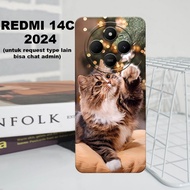 CC22 Flexible rubber softcase/ for REDMI 14C 2024 Latest REDMI 14C girl's Motif/case REDMI 14C 2024 