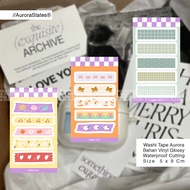 WASHI TAPE STICKER | HANSAPLAST STICKER | JOURNAL STICKER | JOURNAL BOOK STICKER