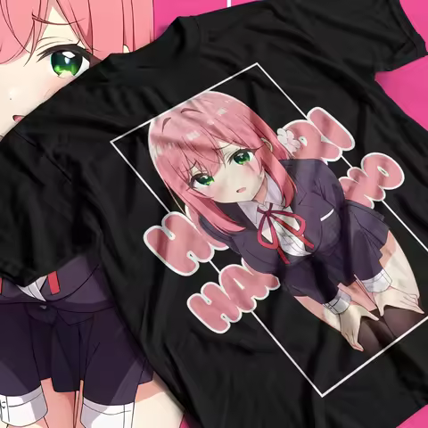 100 Girlfriends Who Really Love You Hakari Hanazono Anime T-Shirt Unisex Oversized Streetwear Cotton