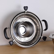 日本鴛鴦鍋304不銹鋼電磁爐專用加厚火鍋鍋家用電火鍋火鍋鍋