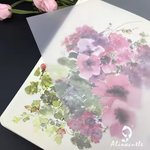 20pcs A4 Vellum Paper Acetate Paper Pack Design Paper Scrapbooking paper pack handmade paper craft B