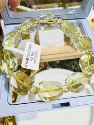 收藏高冰玻璃晶體黃金利比亞隕石42.18g切割隨行招財引流器行動力