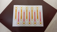 sticker segel packaging makanan (10pcs)