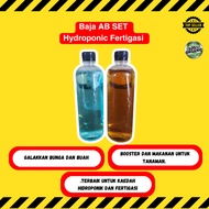 Baja AB SET Hydroponic Fertigasi (1 liter Set A & 1 liter Set B)