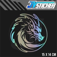 COOL DRAGON CUTTING STICKER VARIATION CHEAP VIRAL DRAGON MOTORCYCLE STICKER
