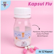 FLU CAPSULES, EFFECTIVE FLU TREATMENT FOR CATS, HEAVY FLU