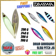 DAIWA GRANDWAVE SLOW PITCH JIG #IGFAFISHINGSPORTS SLOW JIGGING LURE SLOW JIG METAL JIG FISHING JIG L