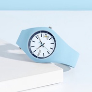 2023Snoopy thương hiệu đôi trung tính đồng hồ thạch anh xu hướng phong cách Silicone Tích hợp đồng h