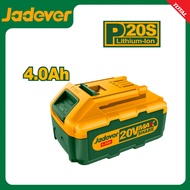 JADEVER แบตเตอรี่ 20V P20S รุ่น 2.0Ah JDLBP520 / 4.0Ah รุ่น JDLBP540 / แท่นชาร์จ รุ่น JDFCP518 ใช้กั