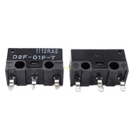 BT Original Mouse Microswitch D2F-01F-T Limit Switches 10M Clicks 0 75N Japan Gray