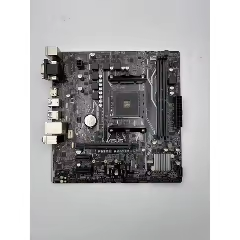 ASUS PRIME A320M‑K AM4 Platform A320 Chipset 4×DDR4 128GB Capacity HDMI DVI Output For AMD Ryzen Ser
