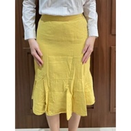 [PRELOVED] Korean Yellow Skirt Korean Yellow Skirt/