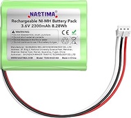NASTIMA 3.6 V 2300 mAh NIMH Replacement Battery for TonieBox 50AA5S, Replacement Battery for TonieBo
